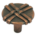 Laurey 1 3/8" Lineage Knob, Antique Copper 37007